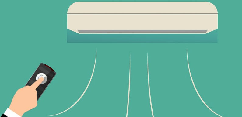 sistema de canales de ventilación del aire acondicionado