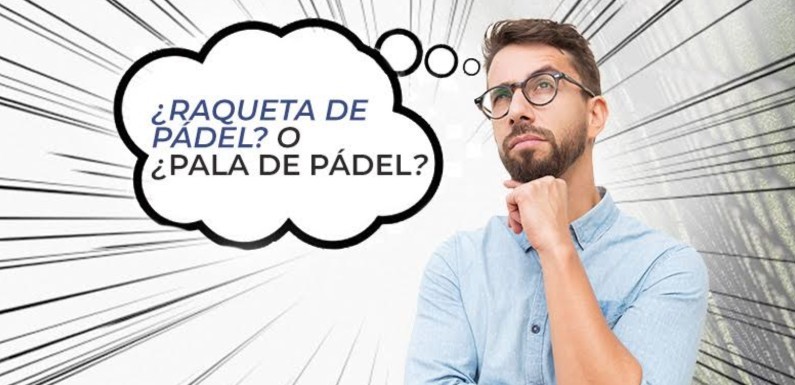 Raqueta de pádel o pala de pádel