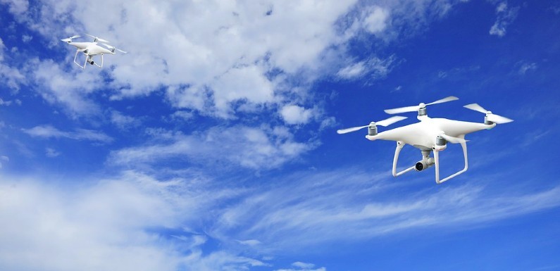 Drones con aplicaciones topográficas