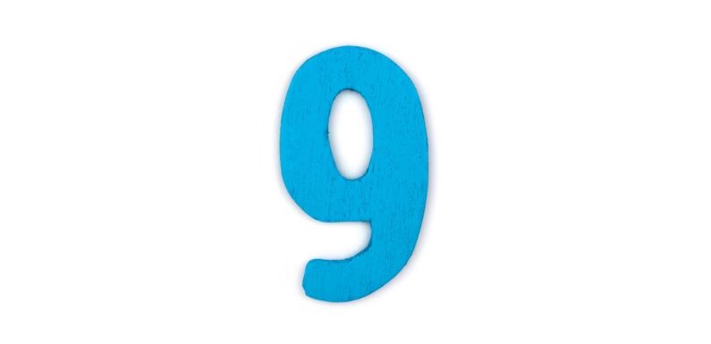 múltiplos de 9
